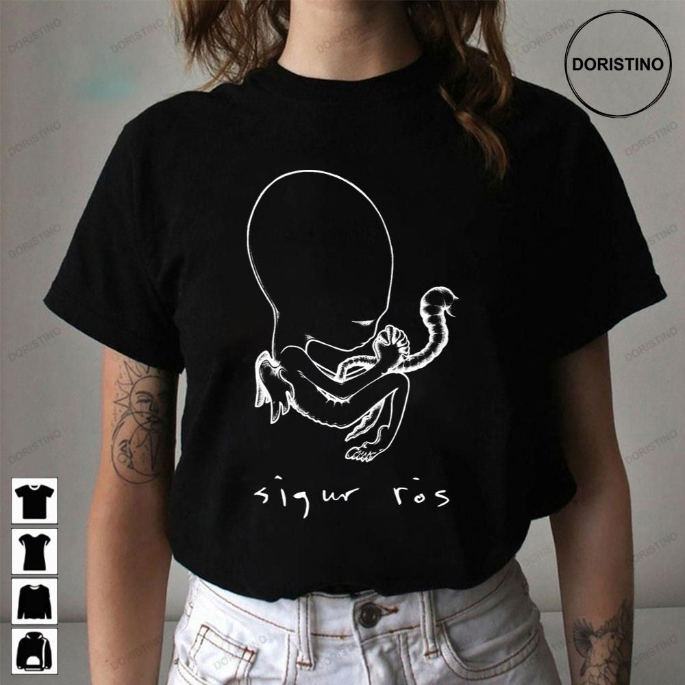 White Sigur Ros Agætis Byrjun Awesome Shirts